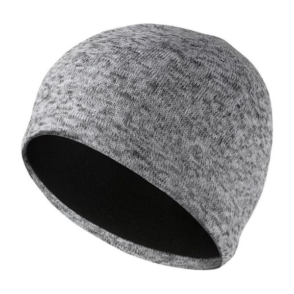 

cycling caps & masks cable knit beanie warm ski skull cap winter knitted hat stretchy soft hats double layer fashion kn, Black