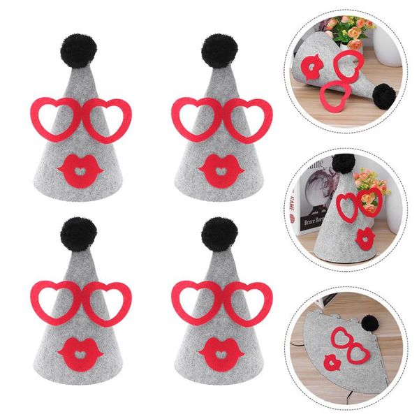 

party hats 4pcs adorable decorative interesting kids po props favors