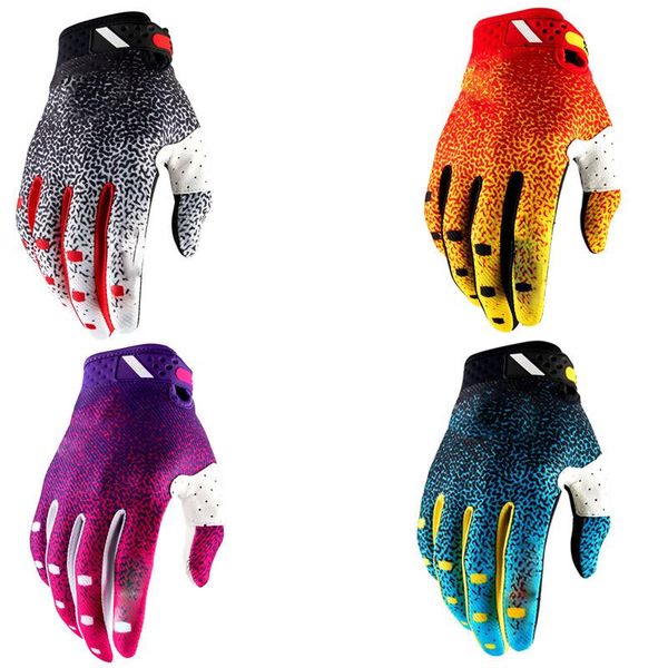 

motorcycle gloves bicycle cycling glove full finger mtb, Black