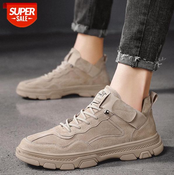 

men's shoes, trendy korean version of all-match sports and leisure old net red martin shoes #qv7d