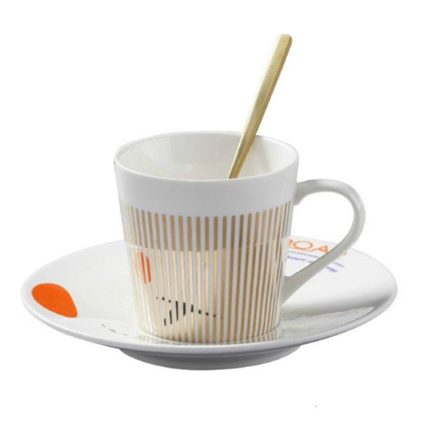 

mugs dynamic mirror reflection mug leopard 250 ~ 300ml creative home drink ceramic anamorphic zebra tea coffee set