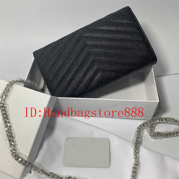 

classic flower original box women crossbody bag genuine leather handbag lady shoulder bags chain purse card holder slot clutch envelope mess