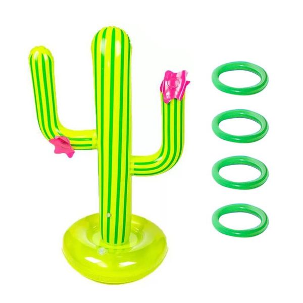

life vest & buoy 1 set floating swimming pool ring toss game summer beach water toys