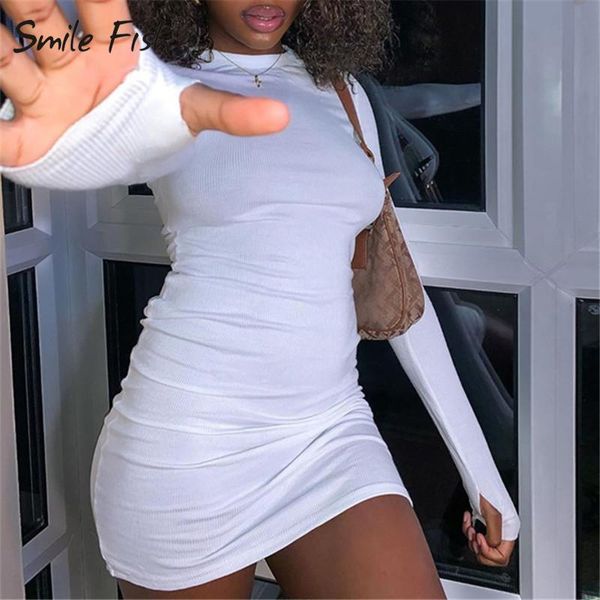 

gothic black white autumn knitted dress harajuku skinny women bodycon mini party winter long sleeve clubwear gv856 casual dresses, Black;gray