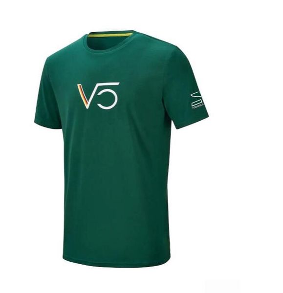 F1 T-Shirt 2021 neues Team F1 Rennanzug Kurzarm T-Shirt Poloshirt Getriebedruck Auto Arbeitskleidung maßgeschneiderte Kleidung3444