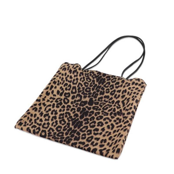 

evening bags selling leopard print canvas bag women shoulder casual tote shopping large capacity