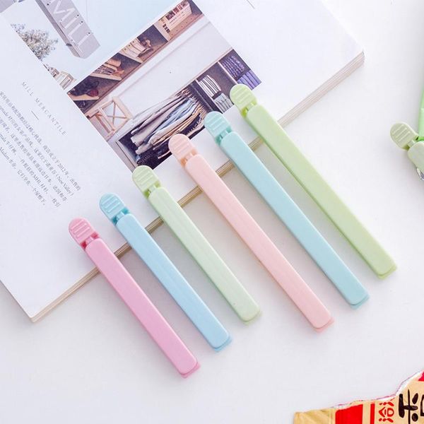 

plastic bag clips colorful clamp snack seal clip storage tool
