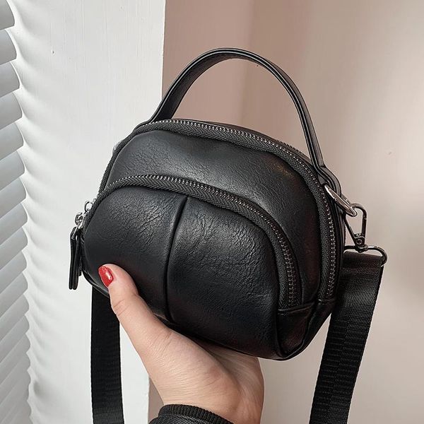 

evening bags cowhide fashion women luxury 100% 2021 designer shoulder for female simple casual square tote bag black