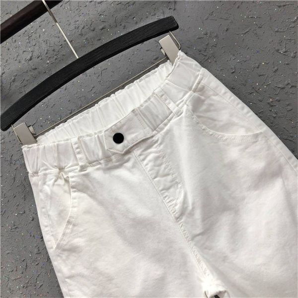 

2021 fashion boyfriend for mom high waisted plus size black harem jeans trousers women denim pants streetwear, Blue