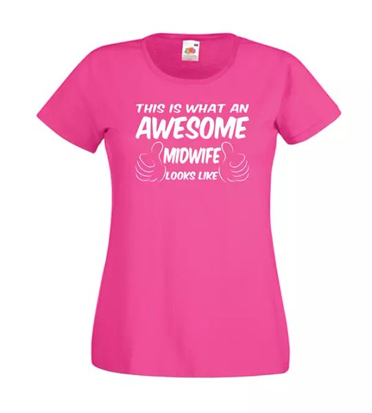

awesome midwife xmas gift idea mens women t shirts multi-color s-2xl, White;black