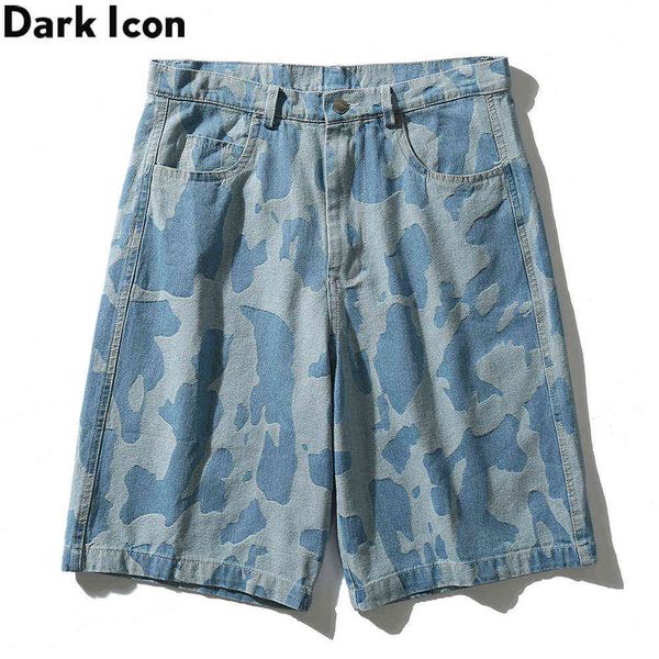 

zebra shorts men summer men's denim shorts 210603, White;black