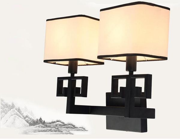 

wall lamp chinese style bedside living room light modern simple creative decoration