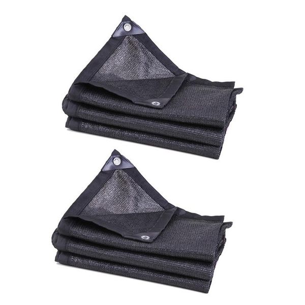 

shade 2x sun mesh sunblock outdoor garden anti-uv sunsn sails cloth net 2xeter & 3x4m