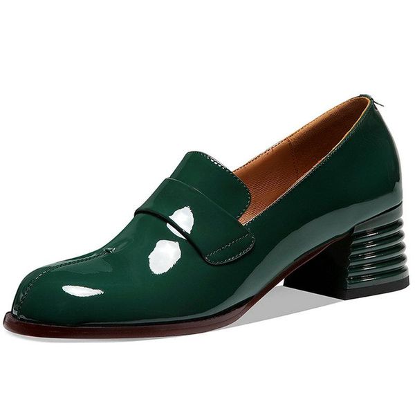 

shoes woman thick high heels shallow mouth genuine leather women office 2021 summer wedding party ladies pumps dress, Black