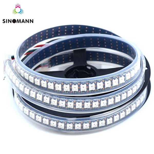 

strips ws2815 dc12v (ws2812b/ws2813) rgb led pixels strip light individually addressable dual-signal 1m/5m 30/60/144 pixels/leds/m