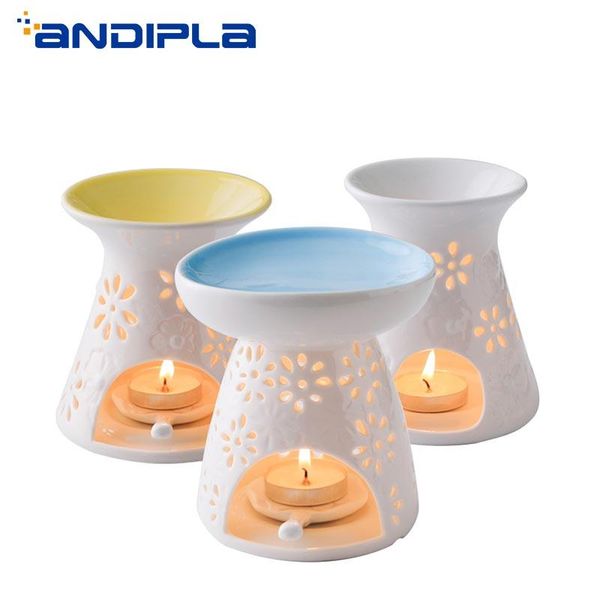 

sachet bags creative hollow ceramic incense burner aroma lamps candle holders oil burners essential diffuser fragrance lamp home decor