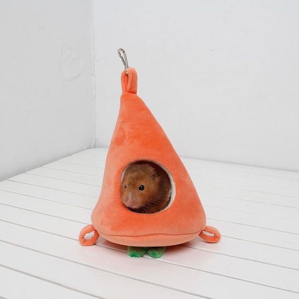 

hamster bed fleece small animal nest cartoon bedding supplies
