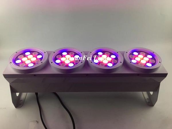 

effects 16pcs flood lamp white led blinder bar wash rgb dmx 48x3w dj disco wall washer stage lighting lyre