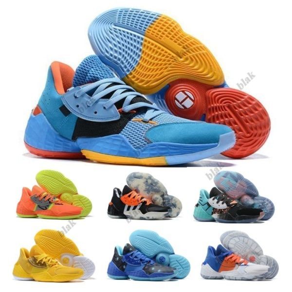 

shoes harden vol. 4 sneakers crossing guards pink lemonade question su casa pack thunder team usa black tenis trainers, White;red