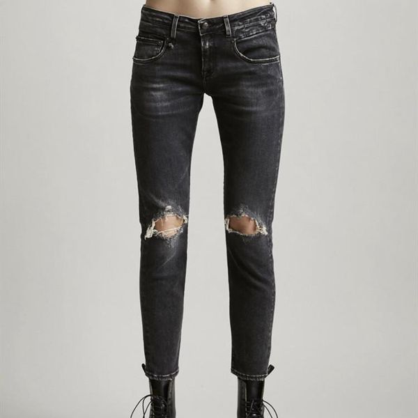 

women's jeans 2021 spring summer denim pants ankle-length jean skinny pecil zipper female trousers, Blue