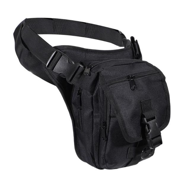 

1pc outdoor waist bag camping waterproof fanny pack for men (black) bags