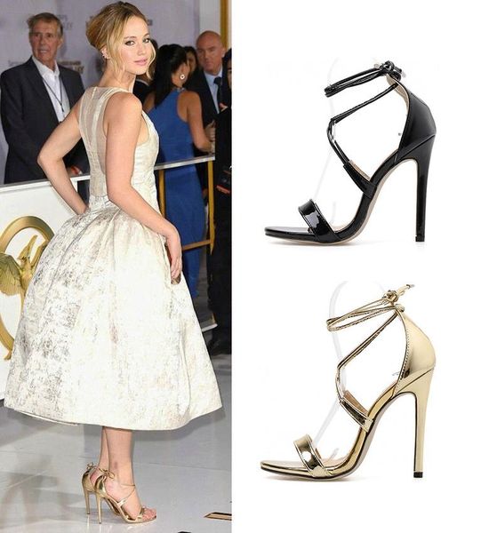 

wind women's sandals heel thin heels and high, Black