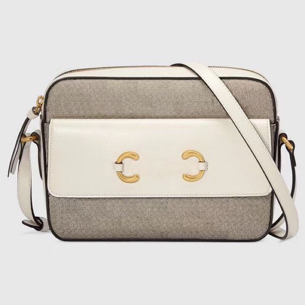 

canvas fashion men and women bag designer the horse bit buckle retro style cross body handbags shoulder bags #645454