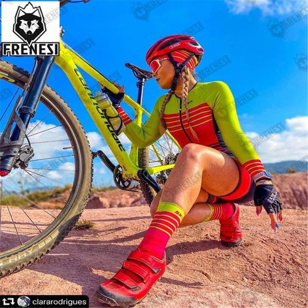 

racing sets frenesi macaquinho ciclismo feminino bike jumpsuit cycling jersey bicycle skinsuit summer suit clothing roupa feminina, Black;blue