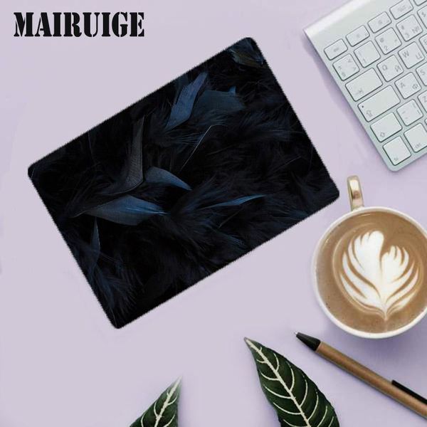 

mouse pads & wrist rests mairuige pretty feather pattern gaming accessories office computer laprubber small pad keyboard mice writing ma