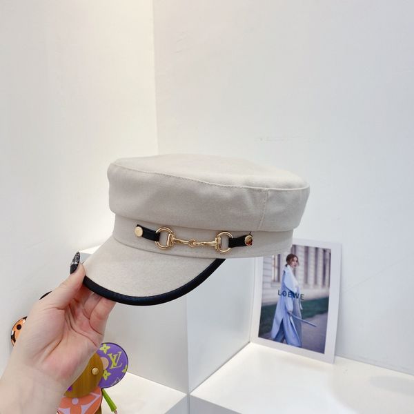 

family correct version ~ 21 early fashion brand women's military hat handsome personality entity