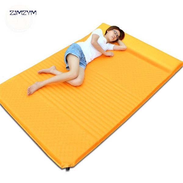 

outdoor pads foldable camping mat 2 person air mattress cushion moistureproof yoga sleeping pat ultralight cs033-4