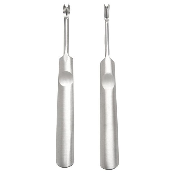 

nail art kits 2 pcs u v shaped stitching groover skiving edge beveler leathercraft leather tool kit