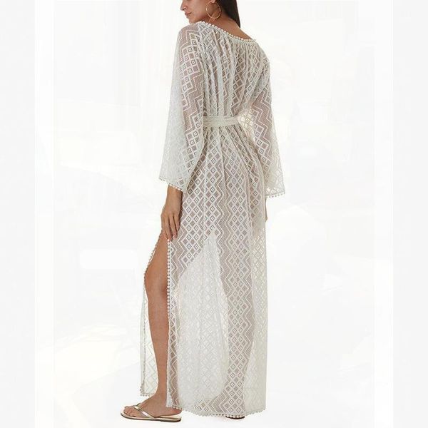 

transparent swimsuit cover up beachwear swimwear ups dresses for the beach dress bathing suit wear women's, White;black