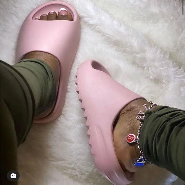 

eva hole leaking slippers women bathroom shoes slides anti-slip summer indoor home household bath sandals men, Black