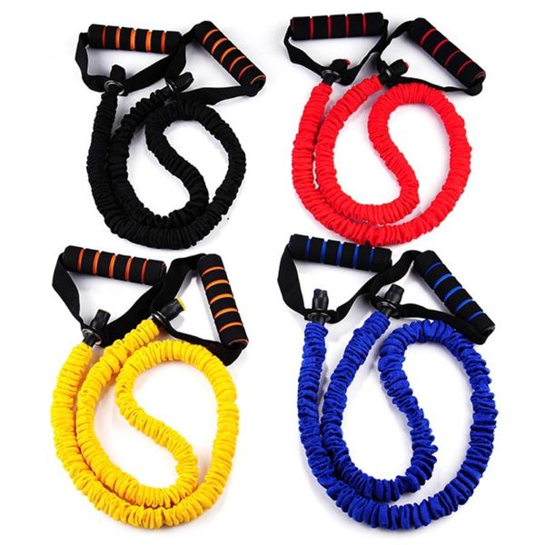 

yoga resistance exercise bands gym fitness equipment pull rope chest expander elastic muscle training tubing tension accessories