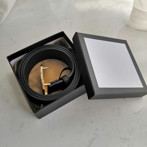 

2021 fashion men's luxury belt, 6-color metal buckle leather designer belts, 3.8cm wide box, Black;brown