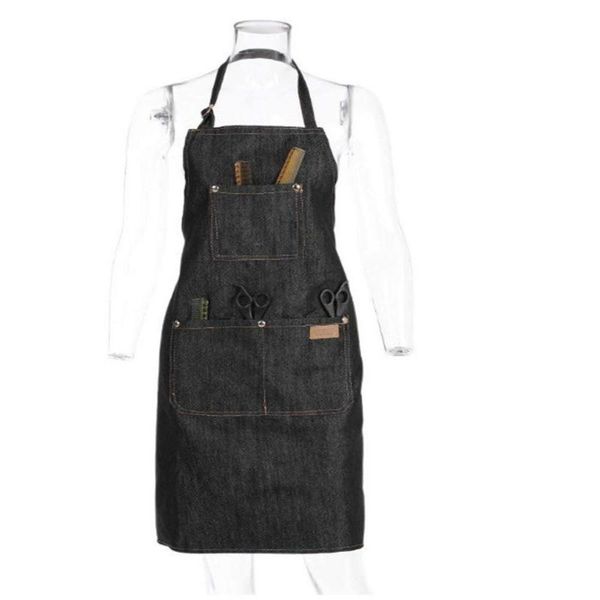 

aprons practical antifouling denim apron with pocket for garden kitchen working