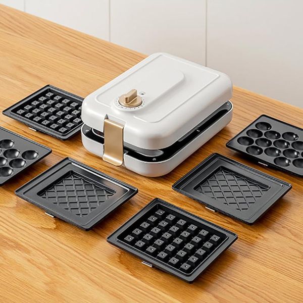 

bread makers 220v electric sandwich maker waffles machine bubble egg cake oven breakfast light toaster