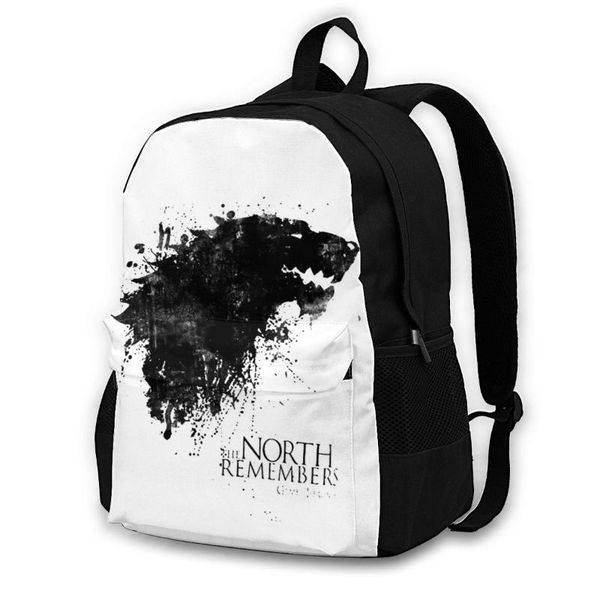 

backpack halloween wolf backpacks beautiful polyester university teenage large bags