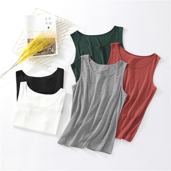 

croo women summer s canottiere donna spaghetti strap tank orange crop womens s femme canotta 210507, White