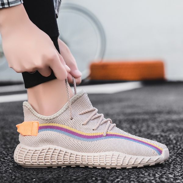 

2021 selling fashion casual shoes for men comfortable shoes autumn/winter warm black yellow casual male shoes plus size