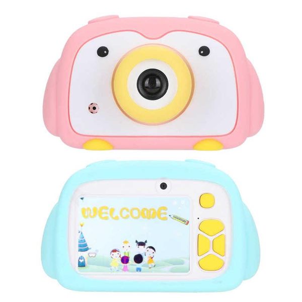 

children digital camera 2.0in color screen penguin shape video recording portable camcorders