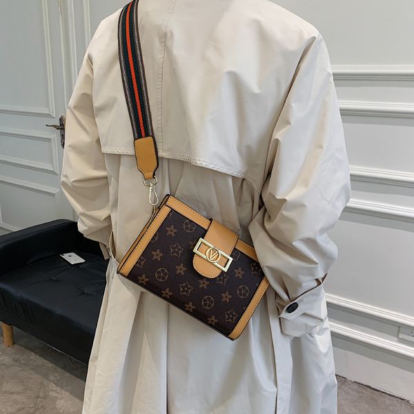 

ladies fashion canvas small square bag korean version multifunctional cute dog one-shoulder diagonal mobile phone package