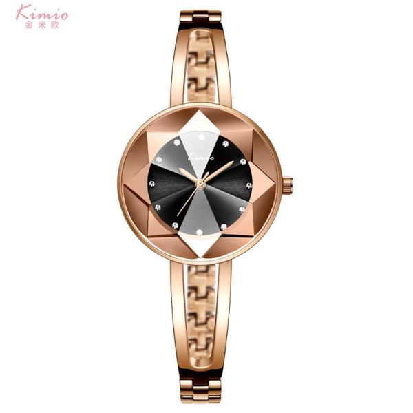 

wristwatches fashion crystal gem three-dimensional cut diamond women watch analog quartz bracelet gift relogio feminino, Slivery;brown
