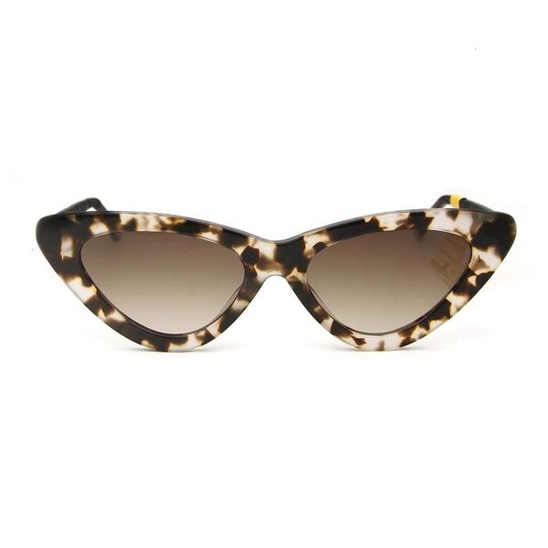 

highend accessories brand digner retro shad cat eye sunglass vintage acetate cr lens uv sun glass oculos de sol, Black