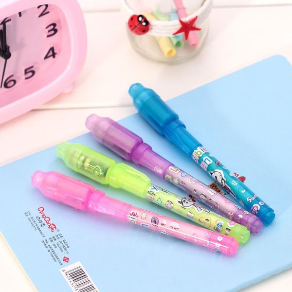 Highlighters Coloffice Creative Translighter Pen Случайный с лампой Стационарные маркеры многофункциональные ручки веселые подарочные школьные кабинеты