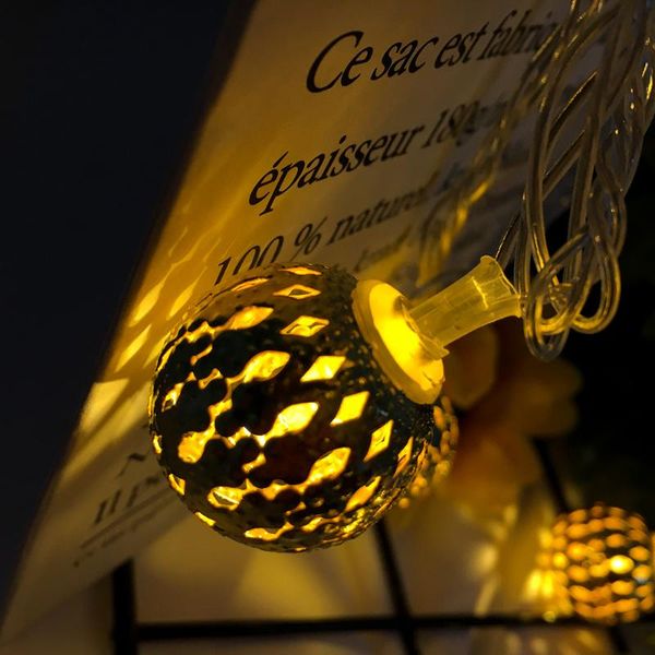 

globe string lights plug-in metal ball fairy lights, connectable with tail plug, adjustable multi modes, novelty decoration led strings