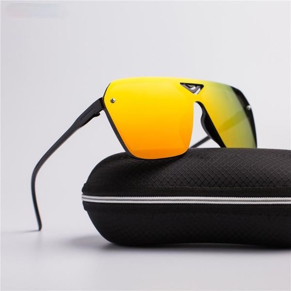 

goggle plastic male driving sports men dazzling sunglasses brand designer trendy retro sun glasses, White;black