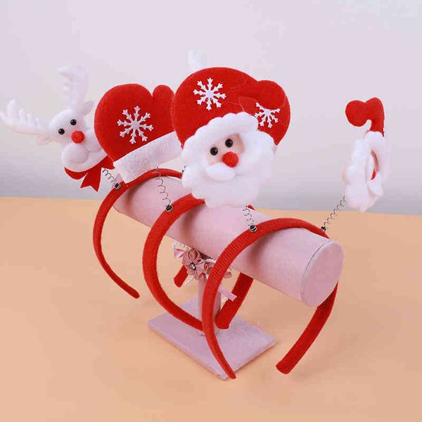 

christmas decorations old man snowman deer headband gift headbuckle