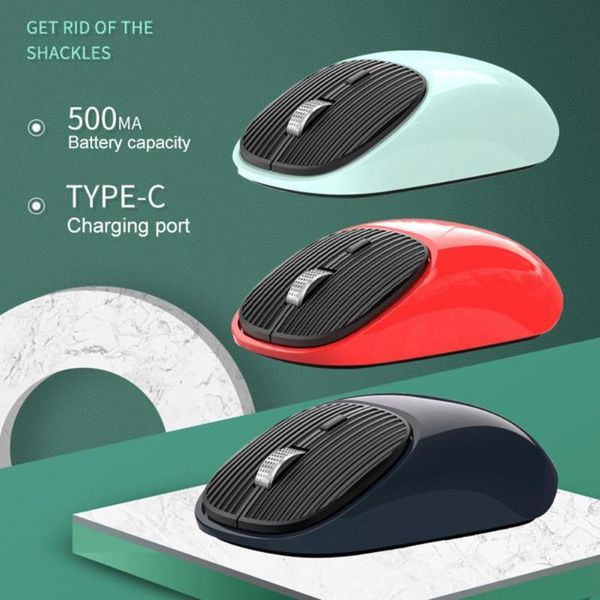 

gaming mouse 1000dpi 2.4ghz rechargeable portable wireless for office mice